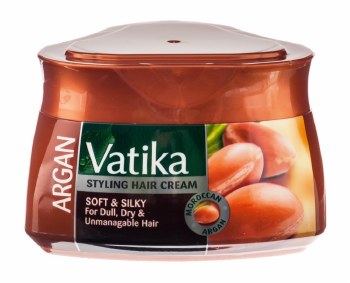 DABUR VATIKA NATURALS ARGAN SHINE AND SOFTNESS HAIR CREAM 210 ML