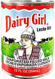 DAIRY GIRL EVAPORATED FILLED MILK 354ML