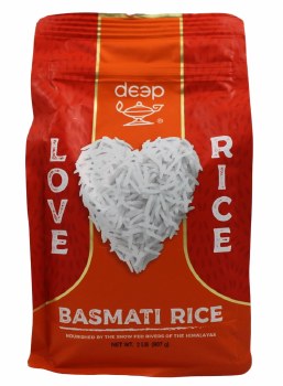 DEEP BASMATI RICE NET WT 2 LB (907 GM)