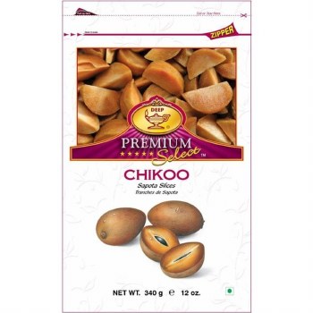 DEEP FROZEN FRUIT  CHICKOO SLICE 12OZ