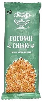 Deep Coconut Chikki Bar 100g