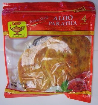 DEEP FROZEN  ALOO PARATHA 12 OZ