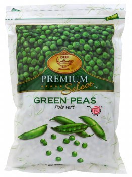 DEEP FROZEN VEGETABLE GREEN PEAS 3.8 LB
