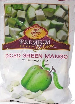 DEEP FROZEN FRUIT GREEN MANGO DICED 12 OZ