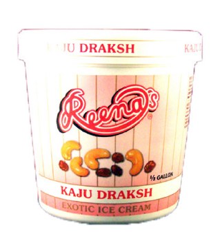 DEEP ICE CREAM CASHEW-RAISIN HALF GALLON