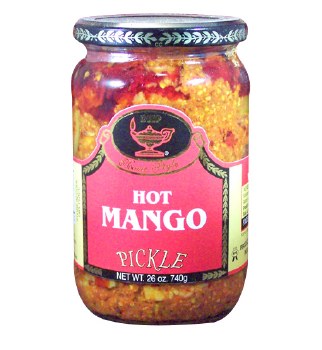DEEP  MANGO HOT PICKLE 26 OZ