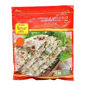 DEEP CHEESE &SPINACH STUFFED NAN 232GM