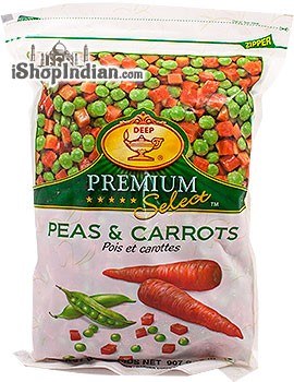 DEEP FROZEN VEGETABLE PEAS & CARROTS 2LB
