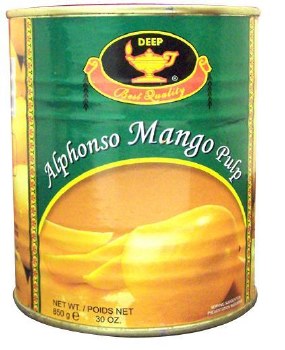 DEEP ALPHANSO MANGO PULP 850 GM