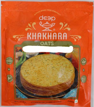 DEEP OATS GINGER CHILLI KHAKARA 200GM
