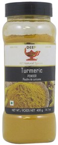 DEEP TURMERIC POWDER JAR 14 OZ