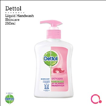 DETTOL SKINCARE LIQUID HANDWASH 250 ML