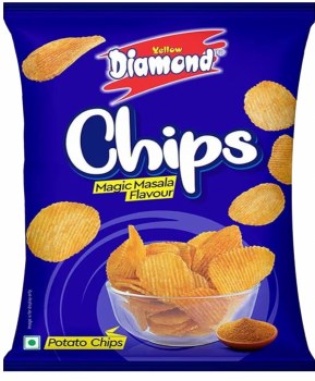 DIAMOND MASALA POTATO WAFFER 45GM