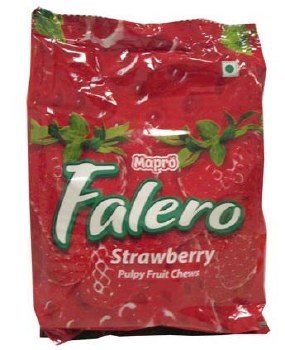 FALERO STRAWBERRY PULPY CHEWS 175GM