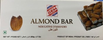GEM CHIKKIS ALMOND BAR