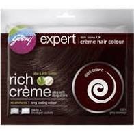 GODREJ EXPERT DARK BROWN HAIR COLOR 20 GM POUCH