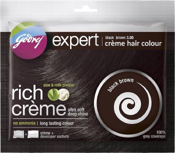 GODREJ EXPERT BLACK BROWN HAIR COLOR 20 GM POUCH