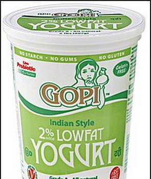 GOPI YOGURT LOW FAT 4LB