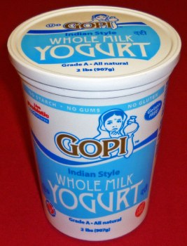 GOPI YOGURT PLAIN 2LB