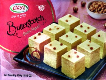 GRB BUTTERSCOTCH SOANPAPDI 250 GM