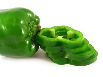 Fresh Green Bell Pepper - Capsicum (Sold by Weight - Pound) - Subhlaxmi  Grocers