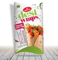 Desi Wrap Mix Veg 156g