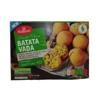 HALDIRAM'S BATATA VADA 6PC - 300 GM