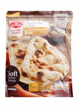 HALDIRAM'S GLUTEN FREE TANDOORI NAAN 5PC
