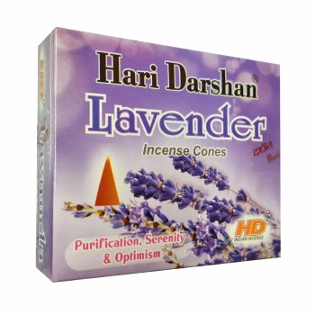 HARI DARSHAN DHOOP CONES LAVENDER