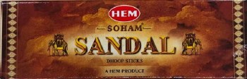 HEM SANDAL DHOOP STICKS 12PC PACK WITH STAND