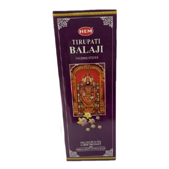 HEM TIRUPATI BALAJI INCENSE 6 PACK