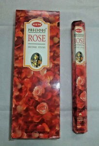 HEM INCENSE ROSE AGARBATTI 6PC PACK