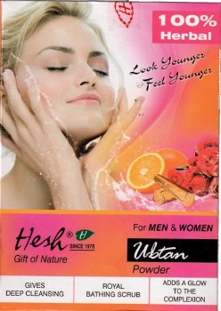 HESH AYURVEDA HERBAL UBTAN PODER 100GM