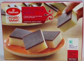 HALDIRAM'S CHOCOLATE BURFEE 400G