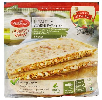 HALDIRAM'S GOBHI PARATHA FROZEN4PC