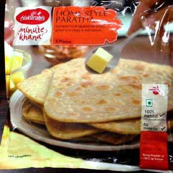 HALDIRAM'S HOME PARATHA  5 PIECE  400GM