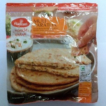 HALDIRAM'S MULI PARATHA FROZEN 5PC
