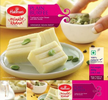 HALDIRAM'S PLAIN BURFEE 400G