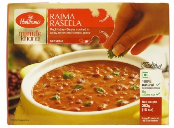 HALDIRAM'S RAJMA RASEELA FROZEN 10OZ