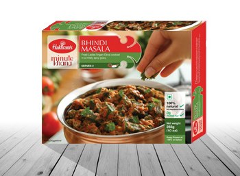 HALDIRAM'S BHINDI MASALA FROZEN 10OZ