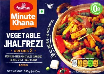 HALDIRAM'S VEG JALFREZI 283 GM