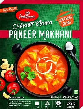 HALDIRAM'S PANEER MAKHANI FROZEN 10OZ