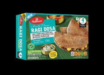 HALDIRAM'S DAKSHIN EXPRESS FROZEN  RAGI DOSA 397 GM