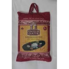 India Gate Sona Masoori 20lb
