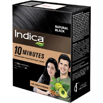 INDICA HERBAL BLACK COLOUR 2 IN 1 PACK