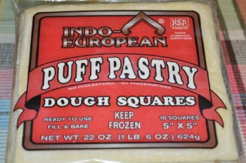 INDO EURO PUFF PASTRY 624GM
