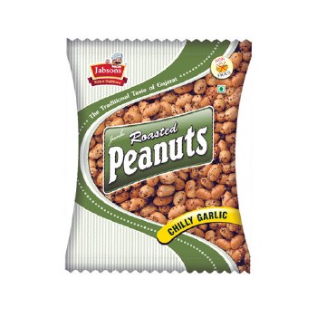 JABSONS CHILLI GARLIC PEANUTS 150 GM