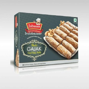 JABSON SHAHI GAJJAK (GUD KAJU ROLL) 350 GM