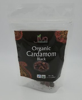 JIVA ORGANICS BLACK CARDAMOM WHOLE 100 GM