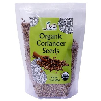 JIVA ORGANIC CORIANDER SEEDS 200 GM